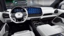 2024 Chevy Tahoe CGI facelift interior color palette by AutoYa Interior