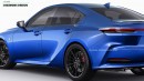 2025 Toyota Corolla Sedan rendering by Digimods DESIGN