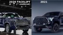 2025 Toyota Tundra CGI facelift by AutoYa