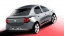 Updated Dacia range - official photos and sketches