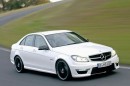 Facelifted Mercedes C63 AMG