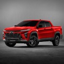 2024 Chevy Trax Pickup Truck rendering by KDesign AG