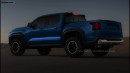 2025 Kia Mid-Size Pickup Truck rendering by Digimods DESIGN