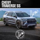 2024 Chevy Traverse SS rendering by jlord8