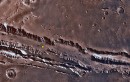 Coprates Chasma region of Mars