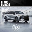 Lexus Sienna LM 600 and Jeep Trackhawk SW renderings by jlord8