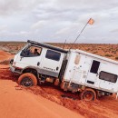 Van Stuck in Australian Desert