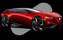 Alfa Romeo Stelvio EV & Citroen SM renderings on car.design.trends