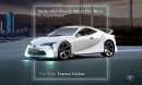 Next-gen Toyota Celica as seen by AI