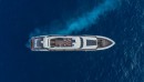 Superyacht Fast & Furious is the only AB 145 model in the world, very fast