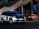 US Police cars