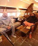 DJ Khaled and Fat Joe on Airbus ACJneo