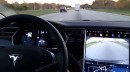 Joshua Brown's Tesla Model S driving on Autopilot