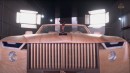 Wooden Rolls-Royce Boat Tail