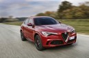 Alfa Romeo Stelvio Quadrifoglio Highlighted in New Photos
