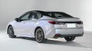 2025 Toyota GR Camry rendering by Theottle