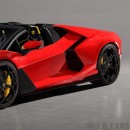 Lamborghini Revuelto renderings by j.b.cars