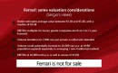 Ferrari 2014-18 Roadmap
