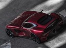 Ferrari GTO 20/21 rendering