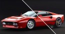 Ferrari 288 GTO modern redesign