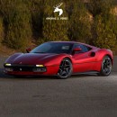 Ferrari 296 GTO Unica rendering by andras.s.veres