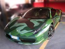 Ferrari 458 Army Wrap