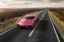 Ferrari 458 F Design Study by Ugur Sahin