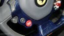 2015 Ferrari 458 Speciale A steering wheel buttons