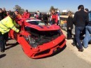 Ferrari 458 Speciale Track Crash in South Africa