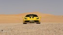 Ferrari 458 Speciale in the desert