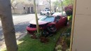 Ferrari 458 Spider crash