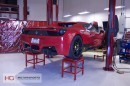 Ferrari 458 Spider with Nutek Wheels and Novitec Rosso Kit