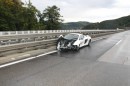 McLaren 650S crashes in the rain: Austria