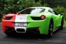 Ferrari 458 Italia overkill