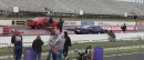 Ferrari 488 vs Demon drag race
