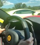 Ferrari 488 Drag Races Lamborghini Huracan Performante