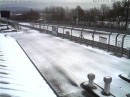 Nurburgring covered in snow