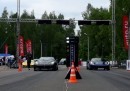 Ferrari 488 GTB vs Ferrari F12berlinetta Russian Drag Race