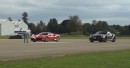 Ferrari 488 Pista Drag Races Tuned Porsche 911 Turbo S