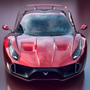 Ferrari 488 Pista USD Project F 2022 rendering by Ugur Sahin Design
