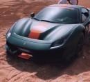 Ferrari 488 Pista Gets Stuck in UAE Desert