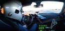 Ferrari 488 Pista track test