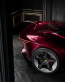 Ferrari Alto EV rendering by alexandre.cgartist