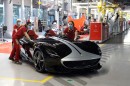 Ferrari assembly line