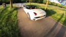 Ferrari California and 458 Spider spirited test drive and tunnel sound battle on AutoTopNL