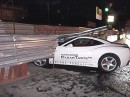 Ferrari California crash in Russia