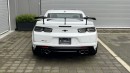 2022 Chevrolet Camaro ZL1 in Summit White getting auctioned off