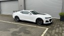 2022 Chevrolet Camaro ZL1 in Summit White getting auctioned off