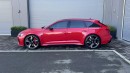 2023 Audi RS6 Avant in Tango Red Metallic getting auctioned off
