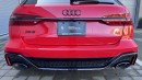 2023 Audi RS6 Avant in Tango Red Metallic getting auctioned off